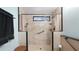 Walk in shower with dual shower heads and grab bars at 833 N 110Th St, Mesa, AZ 85207