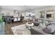 An expansive layout with living, dining, and kitchen spaces offers an inviting and functional atmosphere at 974 W Zion Way, Chandler, AZ 85248