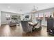 Bright living spaces feature neutral decor, wood-look tile flooring, and a comfortable sitting area at 974 W Zion Way, Chandler, AZ 85248