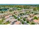 Aerial view of a quiet residential neighborhood with well-maintained homes and tree-lined streets at 974 W Zion Way, Chandler, AZ 85248