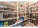 Walk-in pantry with adjustable shelves and organized storage solutions at 10207 W Hedge Hog Pl, Peoria, AZ 85383