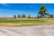 Scenic view of the golf course with mature trees and lush green grass, offering a tranquil setting at 1955 Leisure World --, Mesa, AZ 85206