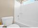 Bright bathroom with a tub, shower and toilet at 2620 E Rustling Oaks Ln, Phoenix, AZ 85024