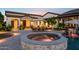 Stunning backyard with spa, pool, and outdoor dining area, perfect for outdoor entertaining at 4024 E Minton Cir, Mesa, AZ 85215