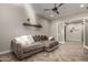 Living room featuring comfortable seating and a modern design at 5328 S Wesley Cir, Mesa, AZ 85212