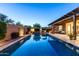 Inviting pool with patio and outdoor seating, perfect for relaxation and entertainment at 5328 S Wesley Cir, Mesa, AZ 85212