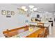 Charming dining area with wood table and lemon-themed decor at 907 E Kelsi Ave, San Tan Valley, AZ 85140