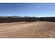 Large backyard with cinderblock wall and a great view of the local mountains at 9531 W Parkway Dr, Tolleson, AZ 85353
