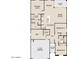 Detailed floor plan showcasing a layout with 3 bedrooms, kitchen, and great room at 9531 W Parkway Dr, Tolleson, AZ 85353