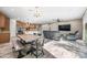 Spacious living room and dining area with natural light and open floor plan at 1344 N Claiborne --, Mesa, AZ 85205