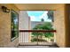 Balcony featuring views of the surrounding greenery, perfect for relaxing outdoors at 205 N 74Th St # 248, Mesa, AZ 85207