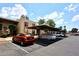 Assigned, covered parking keeps vehicles cool and protected from the elements at this condo community at 205 N 74Th St # 248, Mesa, AZ 85207