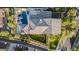 Overhead view of the property showcasing the beautiful pool, landscaped yard and rooftop at 20866 W Werner Pl, Buckeye, AZ 85396