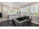 Spacious bathroom featuring a soaking tub, dual vanities, and elegant finishes at 20866 W Werner Pl, Buckeye, AZ 85396