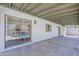 Covered patio overlooking a private backyard with a sparkling pool at 2307 W Nido Ave, Mesa, AZ 85202