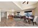 Spacious living room with modern flooring, comfortable seating, and plenty of natural light at 2333 E Southern Ave # 1049, Tempe, AZ 85282
