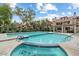 Resort-style pool with spa, lounge area and lush landscaping at 2333 E Southern Ave # 1049, Tempe, AZ 85282