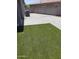 Artificial lawn and paver blocks in the backyard at 2364 N 212Th Ave, Buckeye, AZ 85396