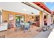 Spacious outdoor patio with comfortable seating, perfect for entertaining and relaxation at 3027 N Nebraska St, Chandler, AZ 85225