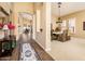 Open-concept home featuring archways leading to dining and living areas with warm neutral colors at 30844 N 41St Pl, Cave Creek, AZ 85331