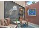 Outdoor patio with comfortable seating at 3500 N Hayden Rd # 2110, Scottsdale, AZ 85251