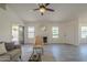 Bright living room with fireplace and neutral tones at 4248 E Jason Dr, Phoenix, AZ 85050