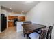 Combined kitchen and dining area, perfect for casual meals and entertaining guests at 451 S Hawes Rd # 53, Mesa, AZ 85208