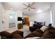 Open-concept living space with access to the kitchen and dining area, great for entertaining at 451 S Hawes Rd # 53, Mesa, AZ 85208
