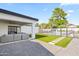 Inviting backyard boasts a modern pool, outdoor seating, and manicured landscaping, perfect for relaxation and entertainment at 6721 N 14Th Pl, Phoenix, AZ 85014