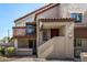 Charming condo with a private balcony, decorative rock landscaping, and a beautiful red tiled roof at 839 S Westwood -- # 287, Mesa, AZ 85210