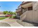 Charming condo with a private balcony, decorative rock landscaping, and close to the street at 839 S Westwood -- # 287, Mesa, AZ 85210