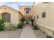 Inviting front entrance with a walkway leading to the front door at 9121 E Karen Dr, Scottsdale, AZ 85260