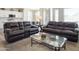 Spacious living room showcasing comfortable seating and natural light, great for gatherings and everyday living at 10490 E Morning Star Dr, Scottsdale, AZ 85255