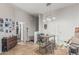 Cozy dining area with modern lighting and a functional layout, great for everyday meals at 1350 S Greenfield Rd # 2159, Mesa, AZ 85206