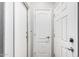 Clean hallway with multiple doors, offering access to various parts of the home at 1350 S Greenfield Rd # 2159, Mesa, AZ 85206