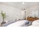 Bedroom features built in closets and hardwood floors providing ample space and comfort at 1407 E 1St St, Mesa, AZ 85203