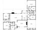 Detailed floor plan showing the layout of the home and all rooms at 1407 E 1St St, Mesa, AZ 85203