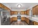 Updated kitchen featuring stainless steel appliances and ample counter space at 1407 E 1St St, Mesa, AZ 85203