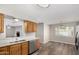 Kitchen with stainless steel appliances and a white countertop at 1407 E 1St St, Mesa, AZ 85203