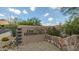 Attractive One Hundred Hills community signage surrounded by desert landscaping at 15953 N 111Th Way, Scottsdale, AZ 85255