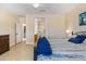 Relaxing main bedroom with access to ensuite bathroom and walk-in closet at 16716 W Rincon Peak Dr, Surprise, AZ 85387