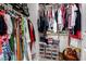 Walk-in closet with clothing racks, shoe storage, and plenty of space for organization at 17413 W Mandalay Ln, Surprise, AZ 85388