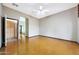 Large bedroom with neutral walls, ceiling fan at 2229 S 82Nd Ln, Phoenix, AZ 85043
