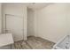Bright Bedroom with closet, wood-style floors, and modern crib at 2716 S Chatsworth --, Mesa, AZ 85209