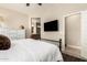 View from the main bedroom that showcases the attached bathroom and lots of natural light at 31219 N 6Th Pl, Phoenix, AZ 85085