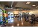 Spacious gym featuring modern exercise equipment and ample floor space for various workout activities at 3511 W Allens Peak Dr, San Tan Valley, AZ 85144