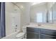 Bathroom featuring a combined shower and tub at 41279 W Elm Dr, Maricopa, AZ 85138