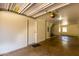 Spacious garage has ample room for parking and storage, with an exit door at 4465 E Paradise Village S Pkwy # 1224, Phoenix, AZ 85032
