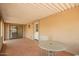 Covered patio featuring tile flooring, neutral walls, and space for seating, perfect for outdoor relaxation and entertaining at 8103 E Southern #303 Ave, Mesa, AZ 85209