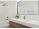 Bright bathroom featuring stylish fixtures, and modern design at 8403 E Fairmount Ave, Scottsdale, AZ 85251